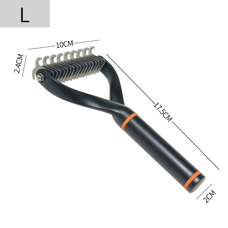 Cat Dog Pet Hair Remover Brush Comb for Dogs Gotas Border Collie Cleaning Tool Long Hair Curly Mascotas Grooming Accessories