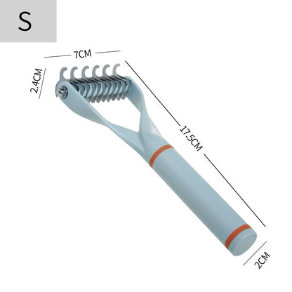 Cat Dog Pet Hair Remover Brush Comb for Dogs Gotas Border Collie Cleaning Tool Long Hair Curly Mascotas Grooming Accessories