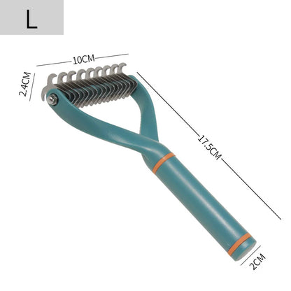 Cat Dog Pet Hair Remover Brush Comb for Dogs Gotas Border Collie Cleaning Tool Long Hair Curly Mascotas Grooming Accessories
