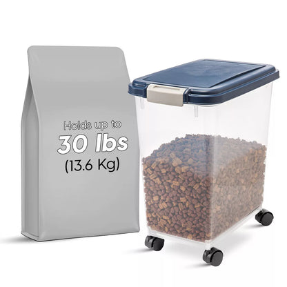 IRIS Airtight Pet Food Storage Containers