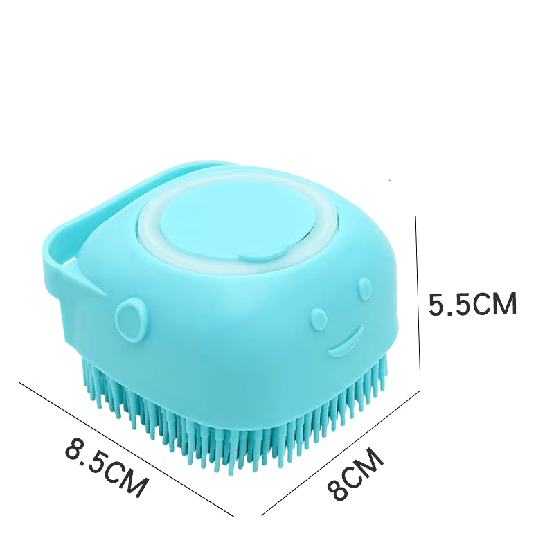 Bathroom Puppy Big Dog Cat Bath Massage Gloves Brush Soft Safety Silicone Pet Accessories for Dogs Cats Tools Mascotas Products