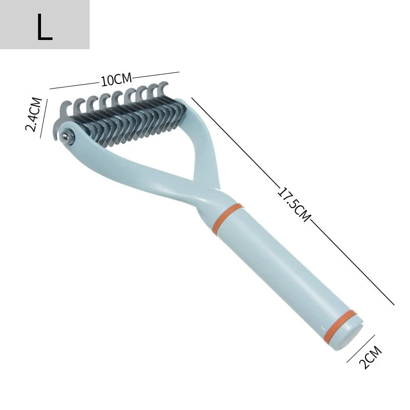 Cat Dog Pet Hair Remover Brush Comb for Dogs Gotas Border Collie Cleaning Tool Long Hair Curly Mascotas Grooming Accessories