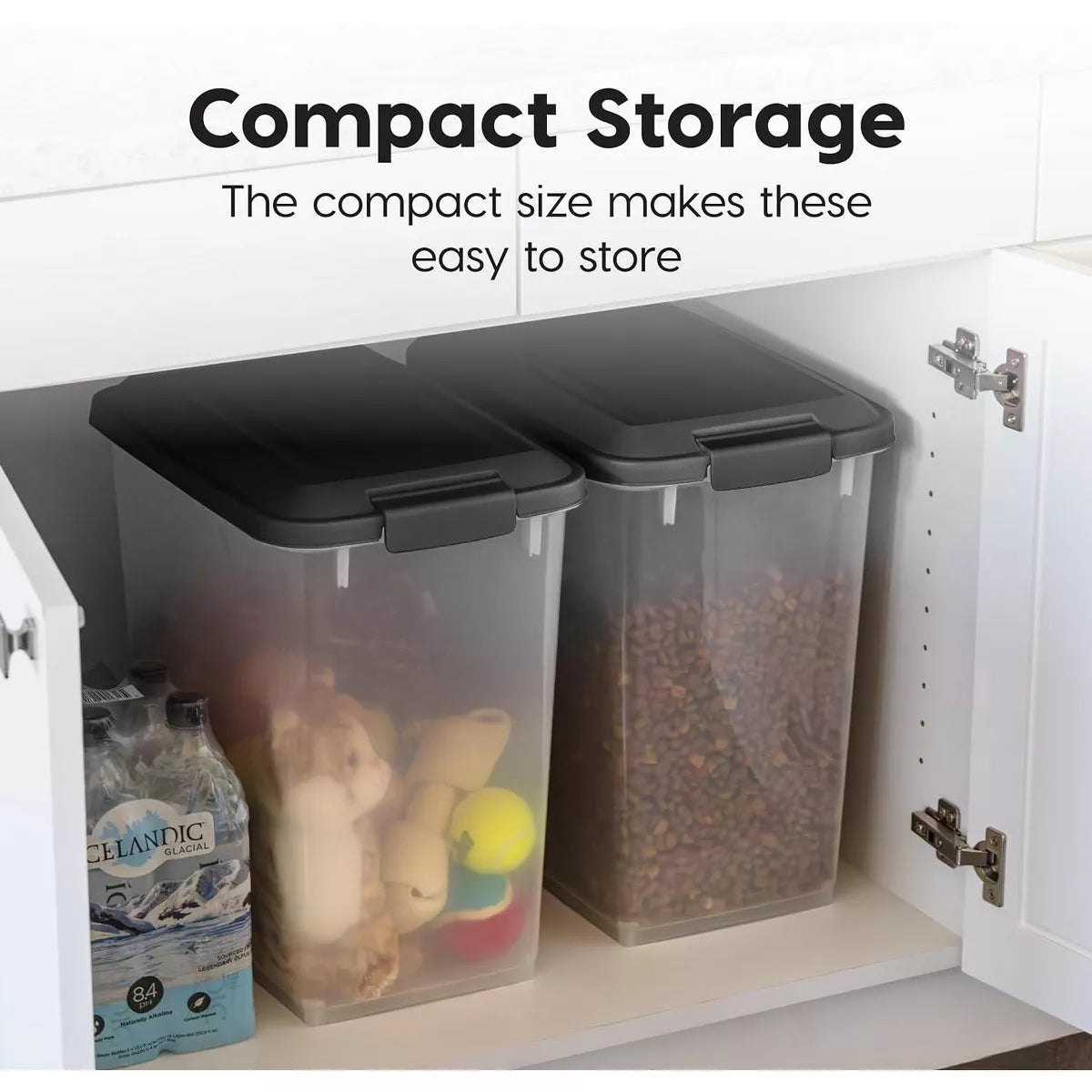 IRIS Airtight Pet Food Storage Containers