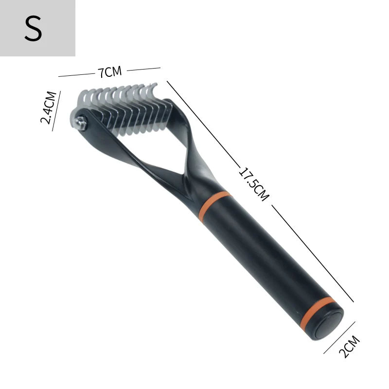 Cat Dog Pet Hair Remover Brush Comb for Dogs Gotas Border Collie Cleaning Tool Long Hair Curly Mascotas Grooming Accessories